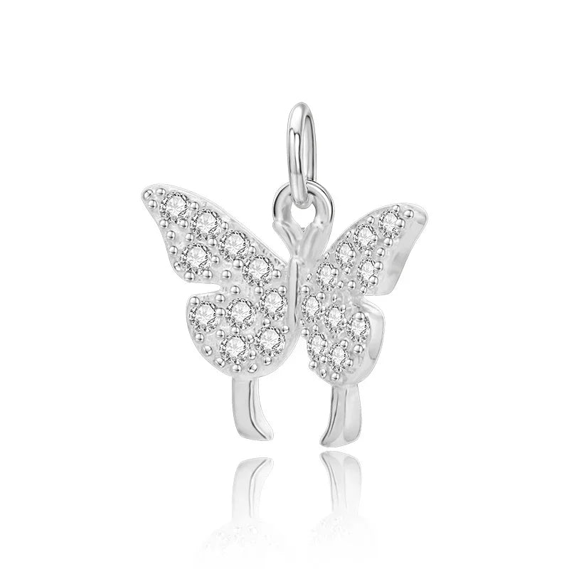 Dije Mariposa Brillante con Zirconia