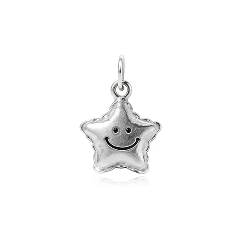 Dije Estrella Sonriente 3D