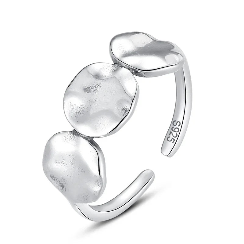 Anillo Elipse Irregular Ajustable