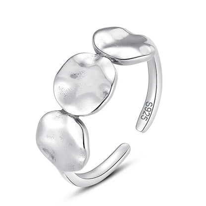 Anillo Elipse Irregular Ajustable