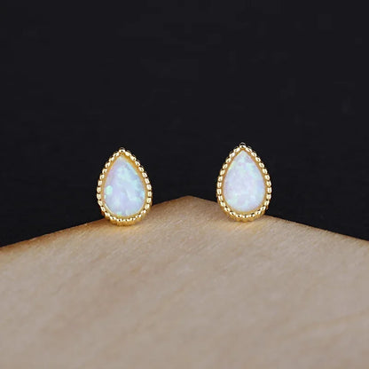 Aretes Gota de Ópalo
