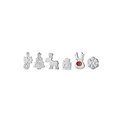 Juego de Aretes Navideños