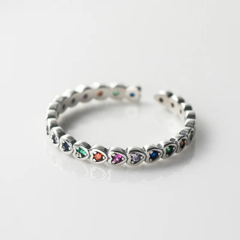 Anillo Corazón Ajustable
