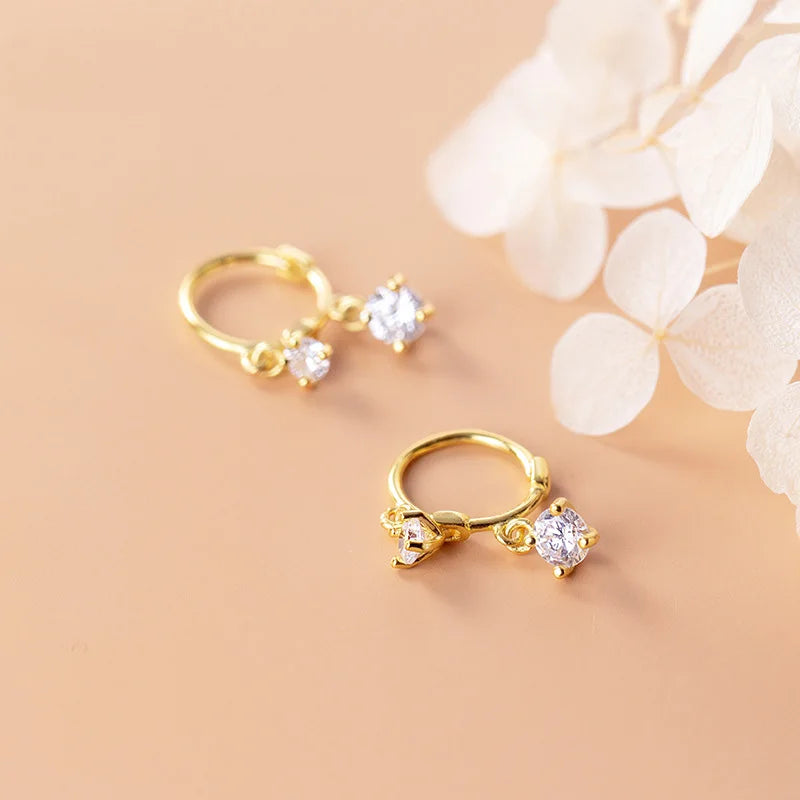 Aretes Góticos con Zirconias