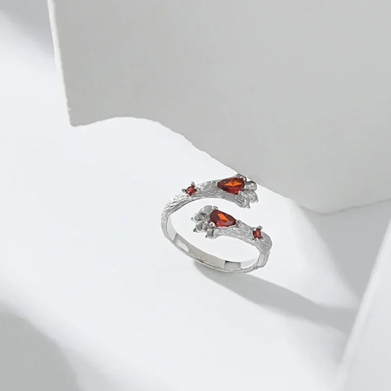 Anillo Huellita de Gato Ajustable