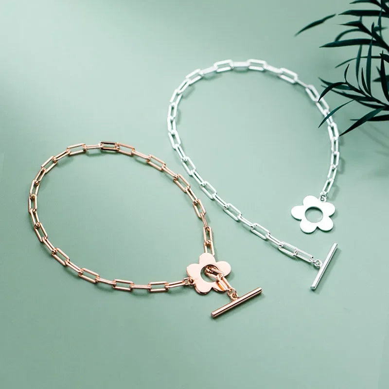 Pulsera Cadena de Flores