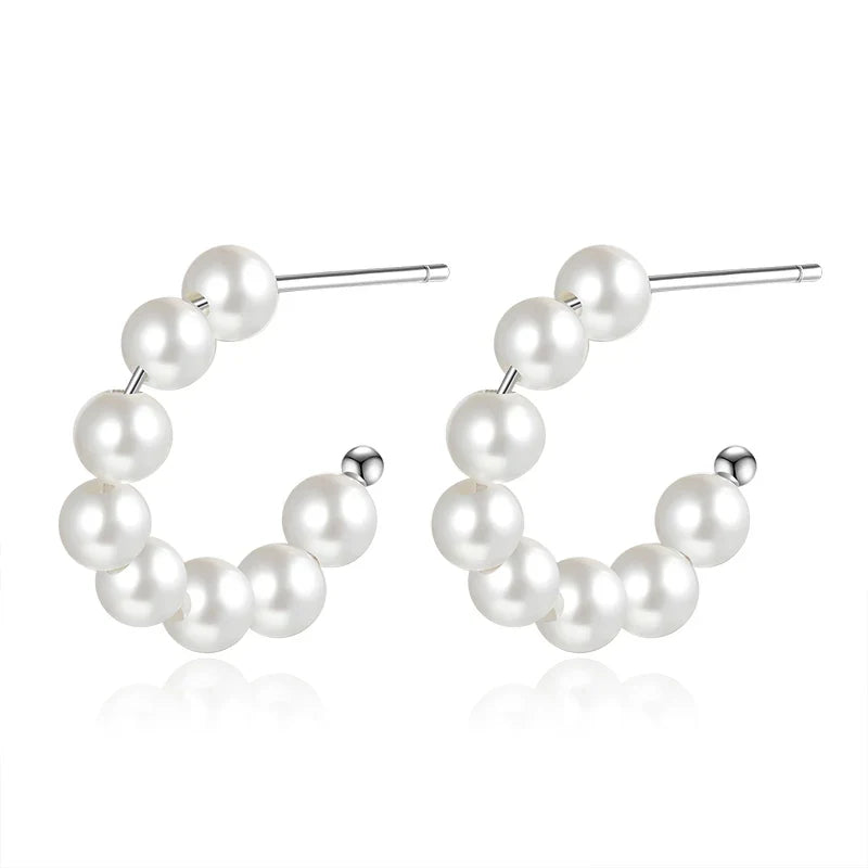 Aretes Perla Romántica