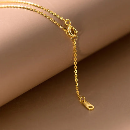 Collar Corazón Calado con Zirconias