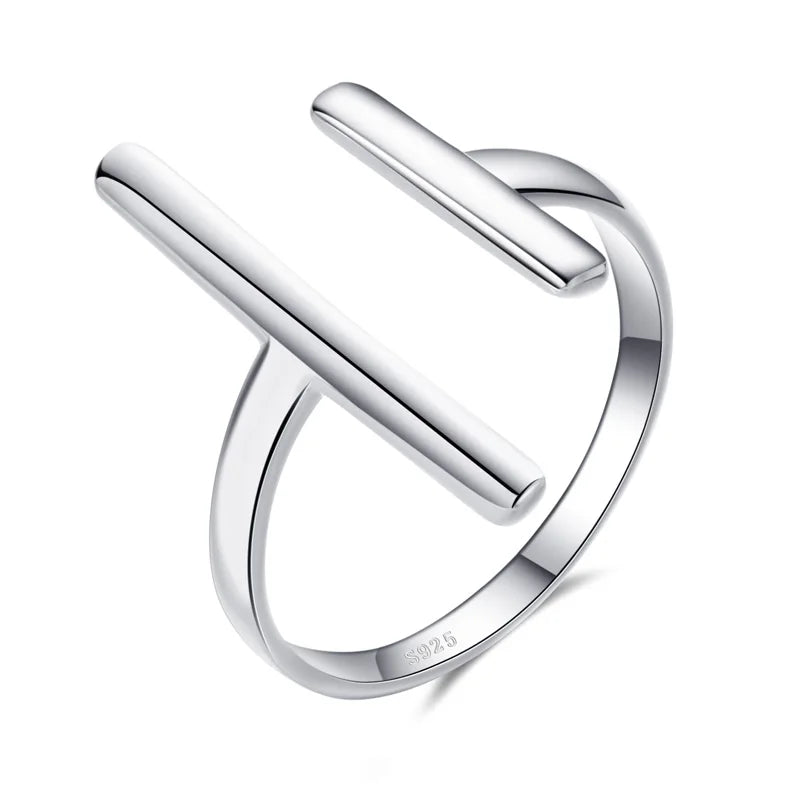 Anillo Barra Lisa Ajustable
