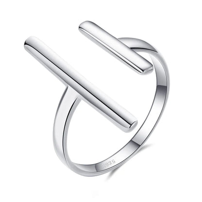 Anillo Barra Lisa Ajustable