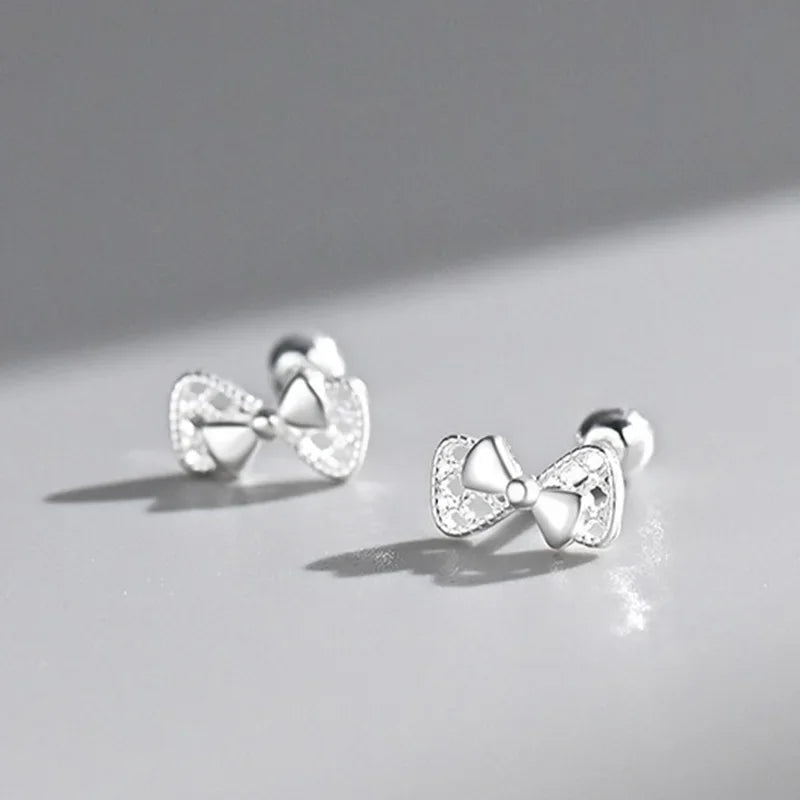 Aretes Moño con Esfera
