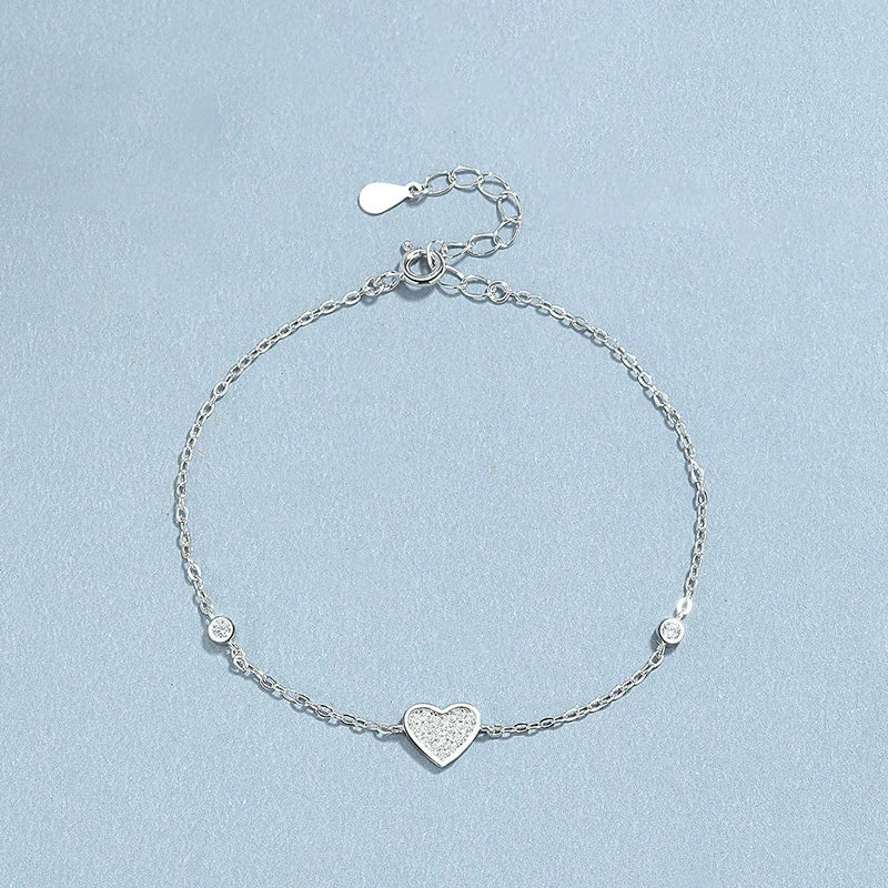 Pulsera Corazón con Zirconias