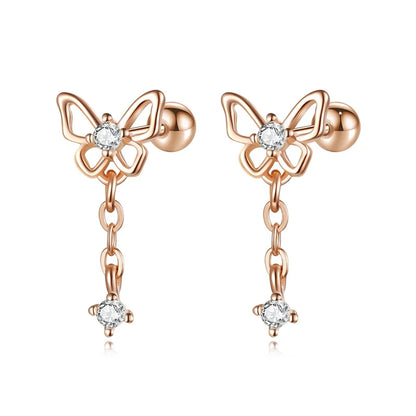 Aretes Mariposa Elegante