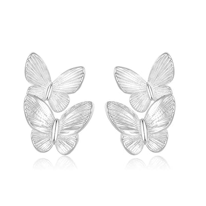 Aretes Mariposa de Fiesta