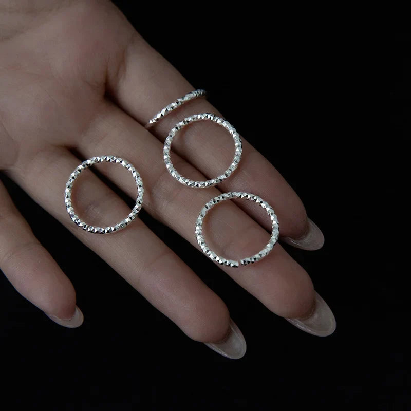 Anillo Flor de Nube Abierto