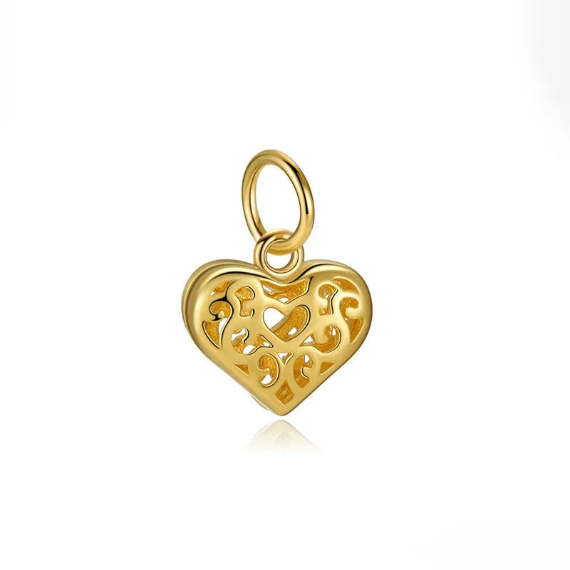 Dije Corazón con Patrón Calado