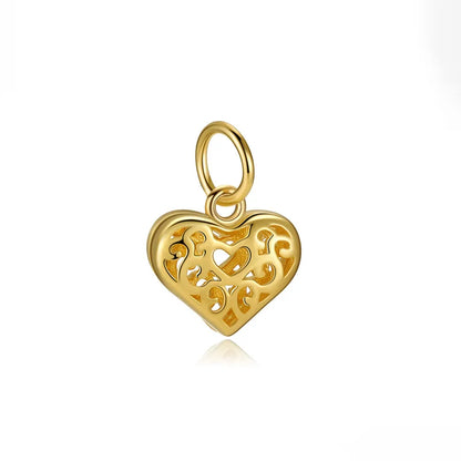 Dije Corazón con Patrón Calado