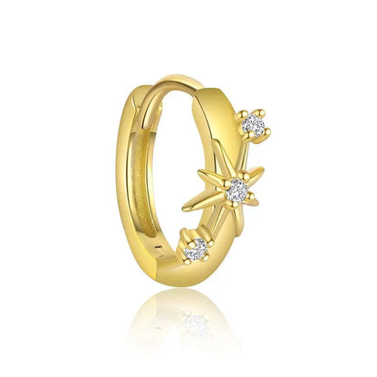 Aretes Estrella de Ocho Puntas