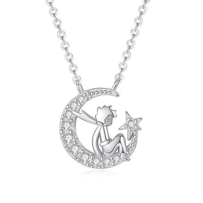 Pulsera Luna y Estrella Brillante