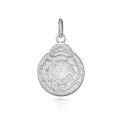 Dije Medalla Redonda