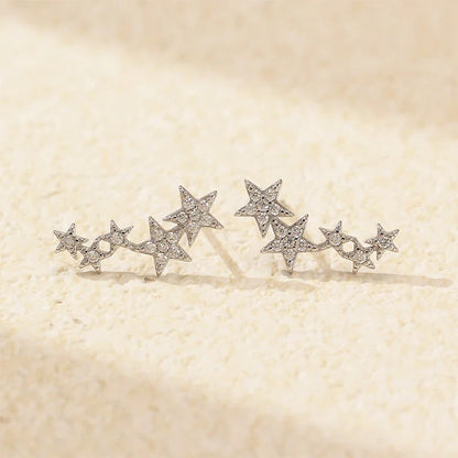 Aretes Estrella con Zirconias