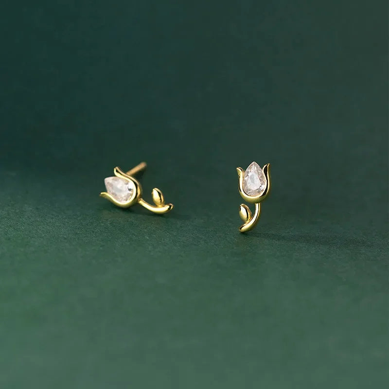 Aretes Tulipán
