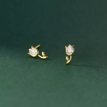 Aretes Tulipán