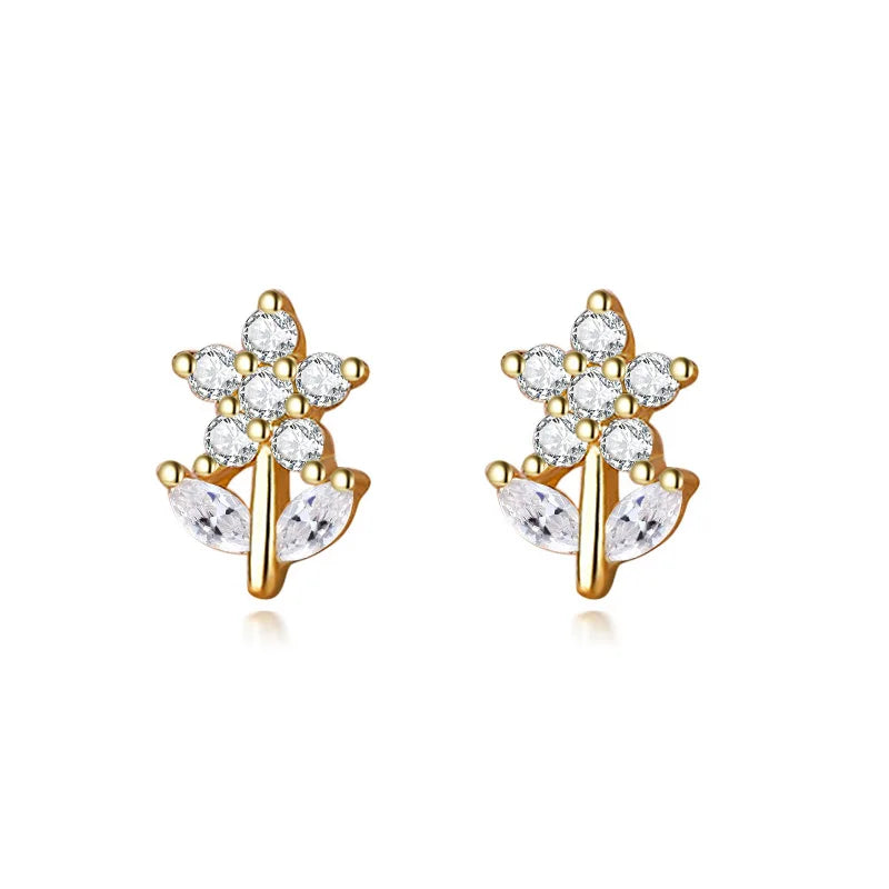 Aretes Flor Mini