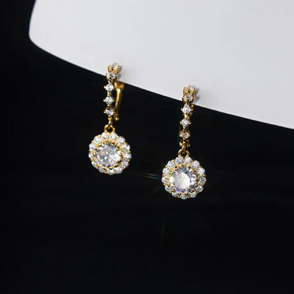 Arracadas de Fiesta con Zirconias
