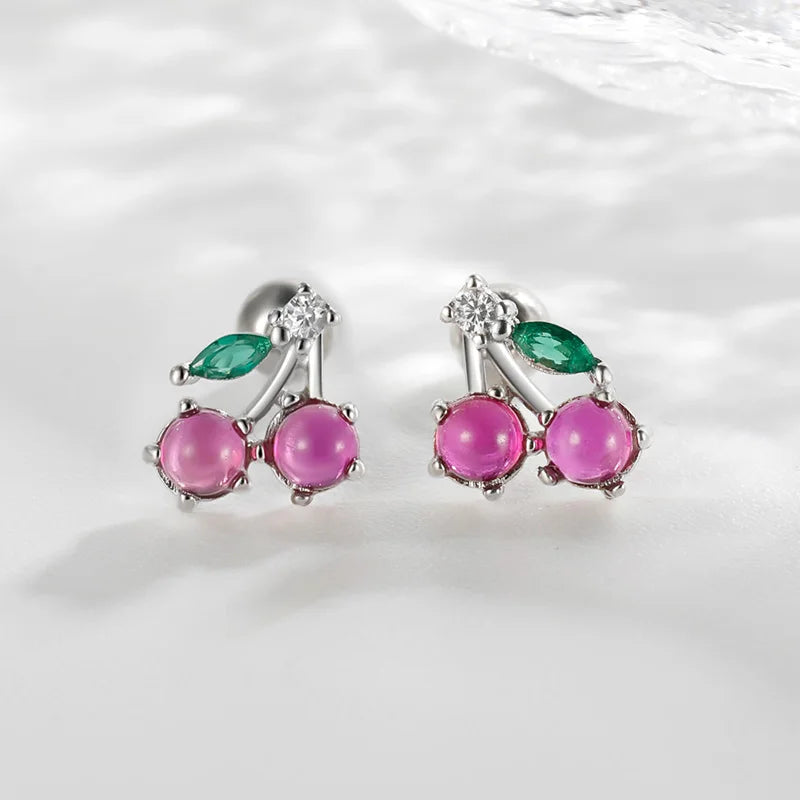 Aretes Cerezas Dulces