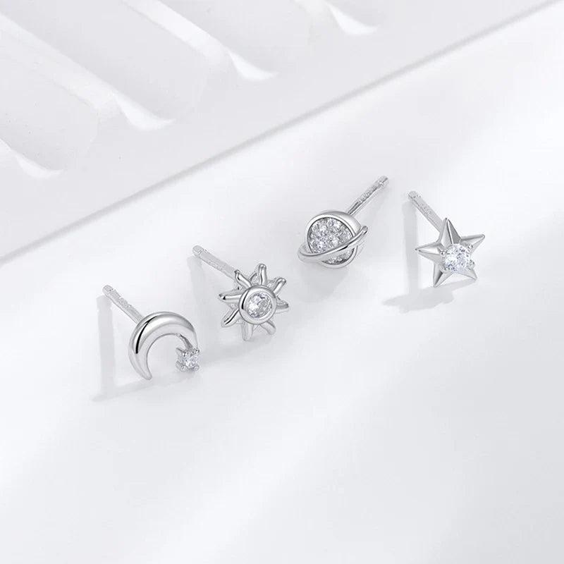 Juego de Aretes Cielo Estrellado
