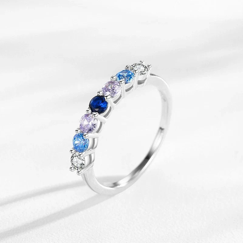 Anillo Zirconia Redonda