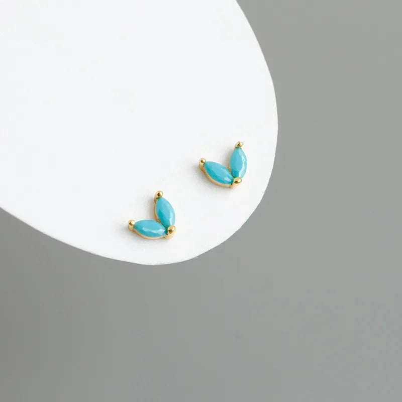 Aretes Marquesa con Zirconia de Color