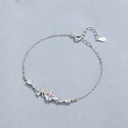 Pulsera Flor con Zirconias