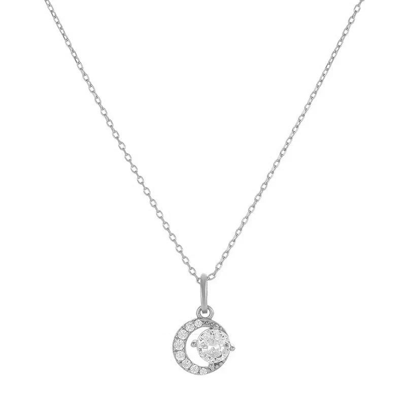 Collar Luna con Zirconias II