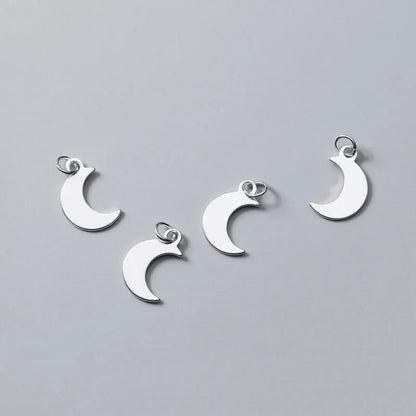 Dije Luna en Dos Tamaños