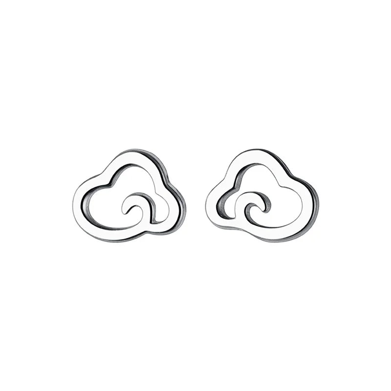 Aretes Nube Calada