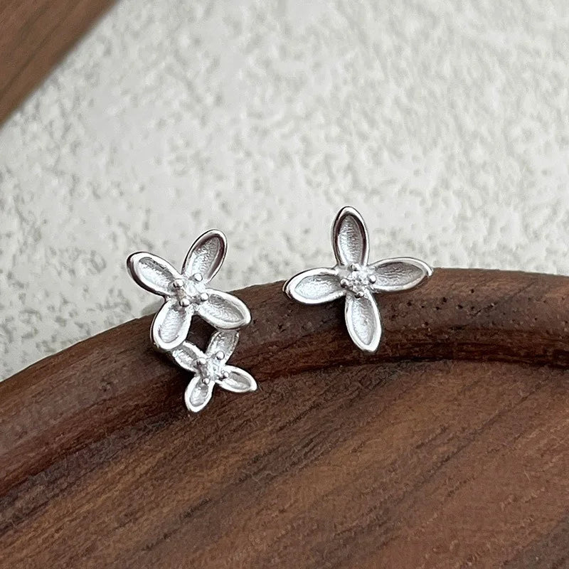 Aretes Flor Irregular