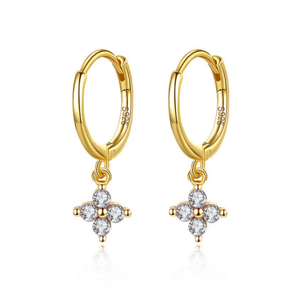 Arracadas con Zirconia en Seis Colores