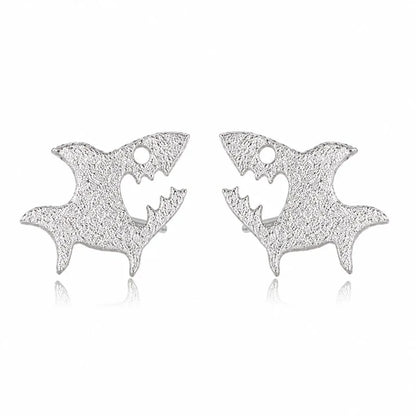 Aretes Tiburón Satinado