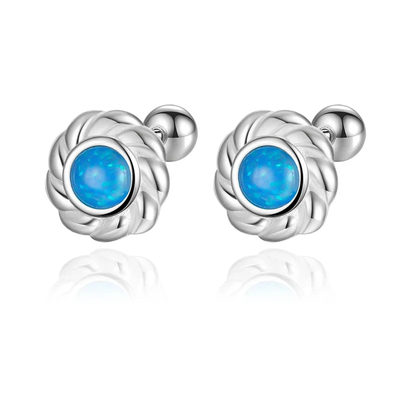 Aretes de Ópalo