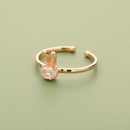 Anillo Conejito con Zirconias