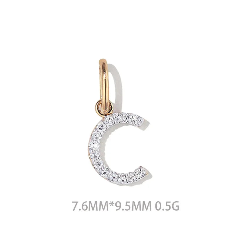 Dije Inicial con Zirconias
