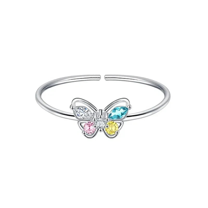 Anillo Mariposa con Zirconias