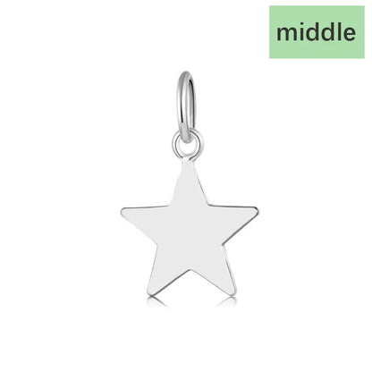 Dije Mini Estrella en Tres Tamaños