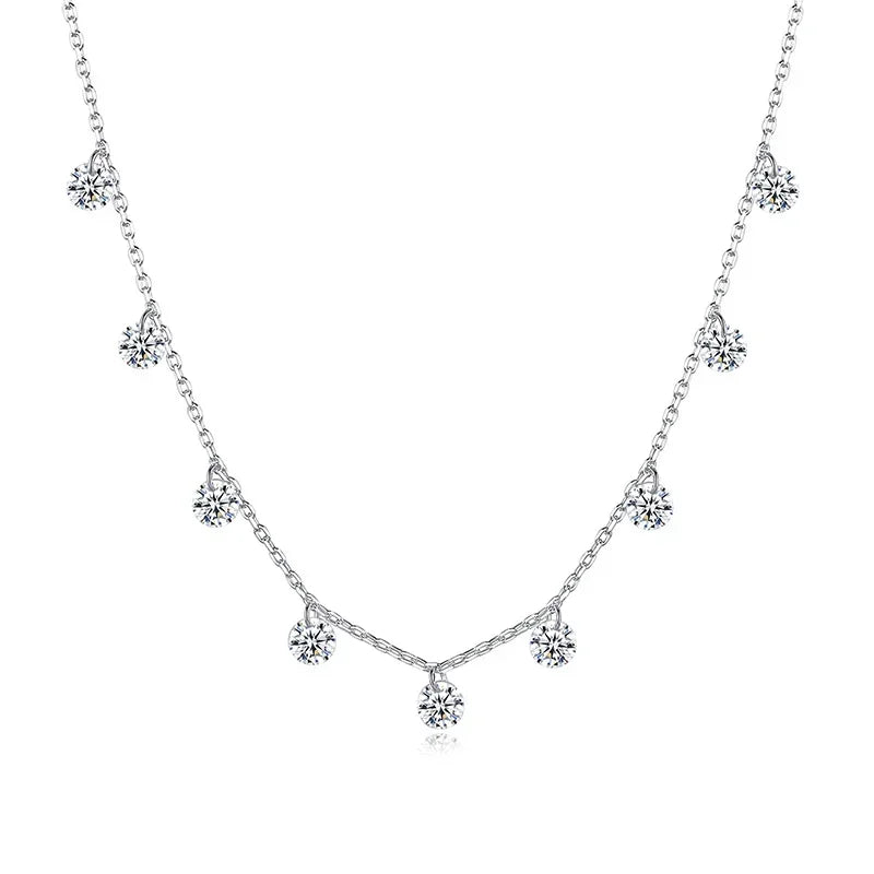 Collar Gargantilla con Zirconias Brillantes