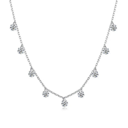 Collar Gargantilla con Zirconias Brillantes