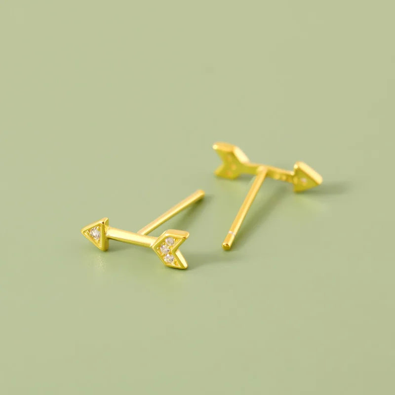 Aretes Flecha Brillante