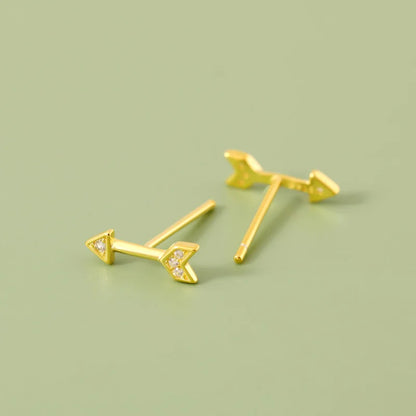 Aretes Flecha Brillante