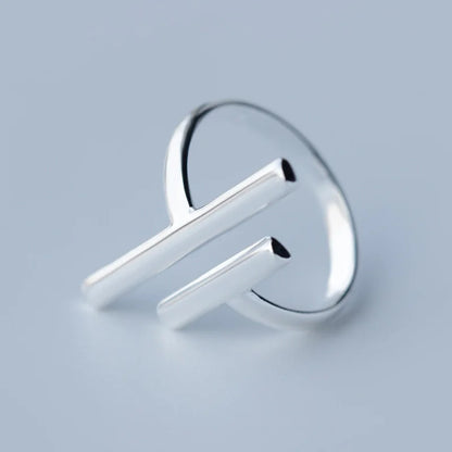 Anillo Barra Lisa Ajustable